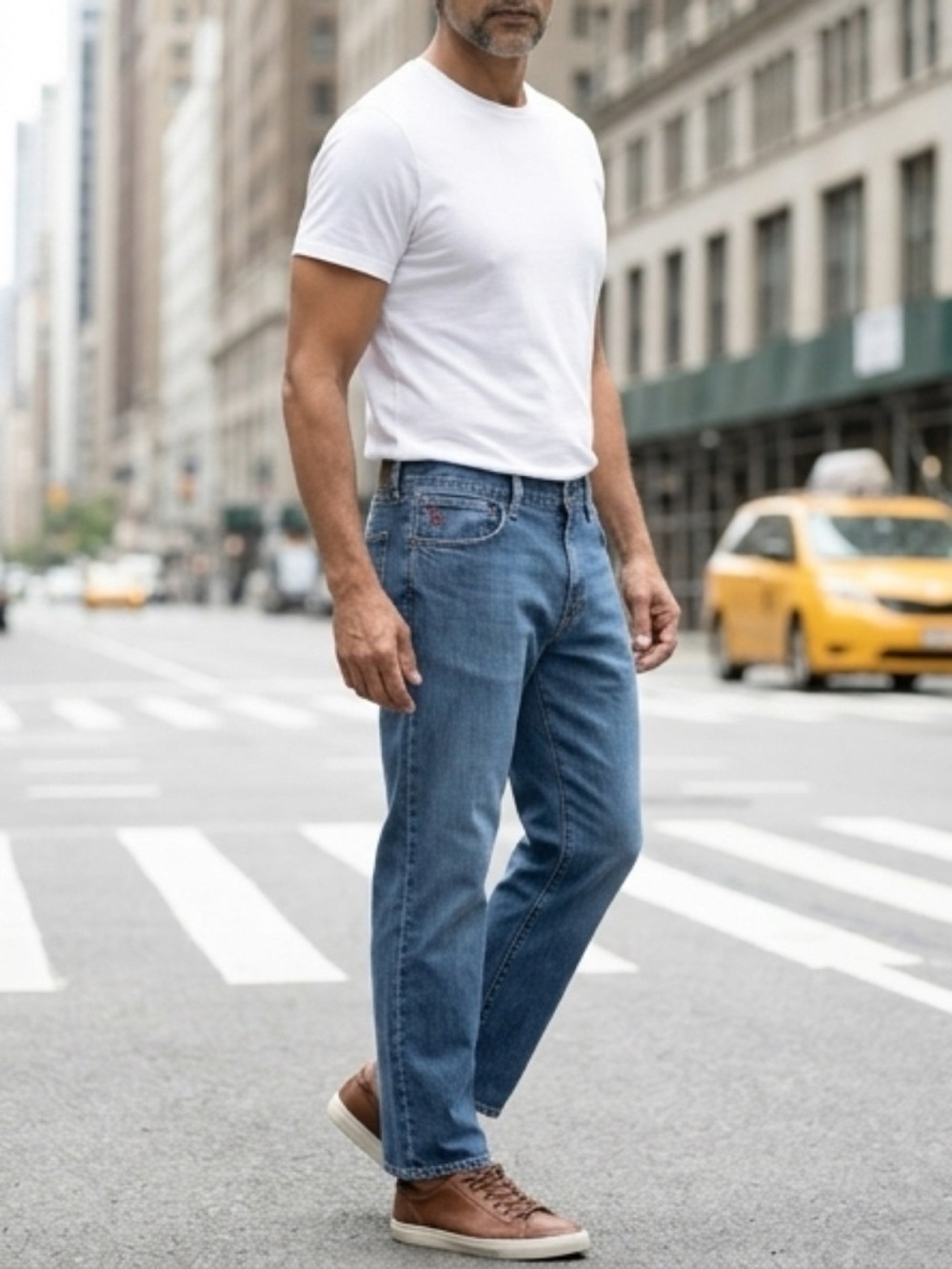 Polo Ralph Lauren - Authentic Dungarees Jeans - Blue Denim Classic Fit W40 x L30